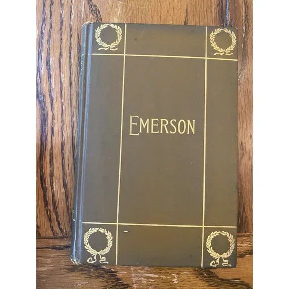 Emersons Complete Poems Vintage Hardcover Book 1904 - Picture 4 of 11